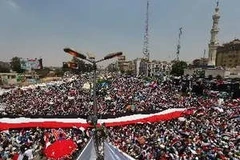 Biểu tình tại Ai Cập. (Nguồn: AFP/TTXVN)