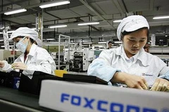 Công nhân của Foxconn. (Nguồn: Telegraph)