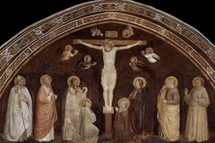 Bức Crucifixion của danh họa Puccio Capanna. (Nguồn: wikimedia)