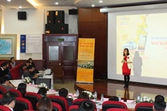 Toàn cảnh lễ quay số trúng thưởng. (Nguồn: MobiFone)