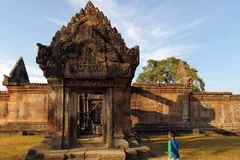Khu đền Preah Vihear. (Ảnh: AFP/TTXVN)
