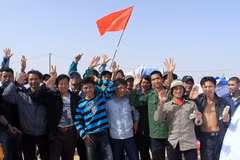 Lao động Việt Nam ở Libya. (Ảnh minh họa: Nhan Sáng/TTXVN).