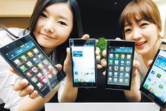 Smartphone LTE của LG. (Nguồn: Internet)