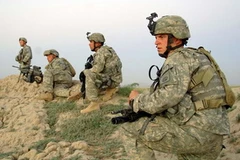 Lính Mỹ ở Afghanistan. (Nguồn: Internet)