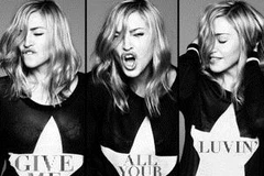 MV “Give me all your luvin" của Madonna. (Nguồn: Internet)