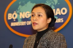 Người phát ngôn Bộ Ngoại giao Việt Nam Nguyễn Phương Nga. (Ảnh: Trần Việt/TTXVN).