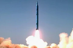 Một vụ phóng tên lửa của Iran. (Nguồn: AFP/Getty Images)