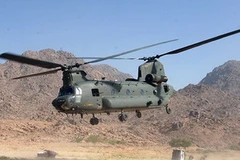 Một chiếc máy bay Chinook tại Afghanistan. Ảnh minh họa. (Nguồn: Internet)