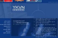 Trang web của YKVN. (Ảnh: Internet).