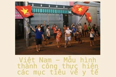 Việt Nam - Mẫu hình thành công thực hiện các mục tiêu về y tế