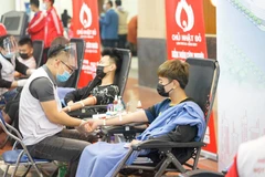 Áp lực tiếp nhận và cung cấp máu vào trước, trong và sau Tết luôn là nỗi lo thường trực cho các cơ sở truyền máu. (Ảnh: PV/Vietnam+)
