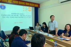 UNFPA tài trợ 150.000 USD khám chữa bệnh cho bà con vùng lũ lụt