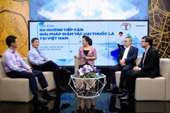 Các đại biểu tham dự tại buổi tọa đàm. (Ảnh: PV/Vietnam+)