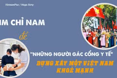 “Kim chỉ nam” để “những người gác cổng y tế” dựng xây một Việt Nam khỏe mạnh