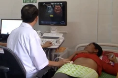 Chăm sóc sức khoẻ sinh sản cho người dân đồng bào dân tộc thiểu số. (Ảnh: PV/Vietnam+)