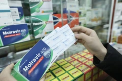 Thuốc Molnupiravir điều trị COVID-19. (Ảnh: Minh Quyết/TTXVN)