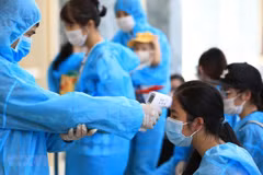 Việt Nam trải qua 2 giai đoạn chống dịch COVID-19 với 4 đợt bùng phát dịch. (Ảnh: TTXVN/Vietnam+)