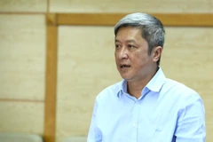 Thứ trưởng Bộ Y tế Nguyễn Trường Sơn. (Ảnh: Minh Quyết/TTXVN)
