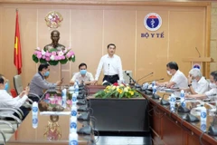 Các đại biểu tại cuộc họp. (Ảnh: PV/Vietnam+)