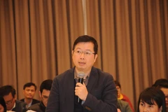 Ông nguyễn Thanh Lâm - Cục trưởng Cục phát thanh truyền hình. (Ảnh: Hiếu Hoàng/Vietnam+)