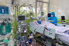 Bệnh nhân 91 (43 tuổi, phi công người Anh) đang được điều trị tích cực tại Bệnh viện Chợ Rẫy Thành phố Hồ Chí Minh. (Nguồn: TTXVN)