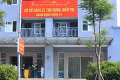 Một cơ sở thu dung, điều trị người bệnh COVID-19. (Ảnh: Tuấn Anh/TTXVN)