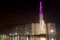 Tòa nhà Vincom Landmark tại Thành phố Hồ Chí Minh. (Ảnh: PV/Vietnam+)