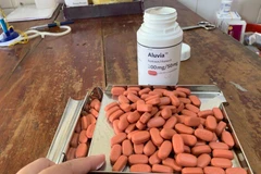 Một loại thuốc ARV điều trị cho người có HIV. (Ảnh: T.G/Vietnam+)