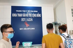 Trung tâm hỗ trợ cộng đồng trong phòng chống HIV/AIDS. (Ảnh: PV/Vietnam+)