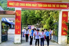 Tỷ lệ bao phủ bảo hiểm y tế học sinh sinh viên đã phát triển ổn định và tăng dần qua các năm. (Ảnh: PV/Vietnam+)