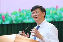 Thứ trưởng Bộ Y tế Nguyễn Thanh Long. (Ảnh: Thành Đạt/TTXVN)