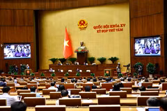 Toàn cảnh phiên họp. (Ảnh: Doãn Tấn/TTXVN)