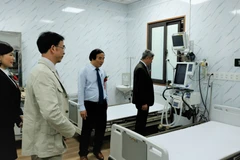 Cơ sở vật chất và máy móc tại Trung tâm Đột quỵ. (Ảnh: PV/Vietnam+)