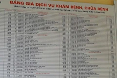 Dự kiến, giá dịch vụ kỹ thuật mới được ban hành và áp dụng tại các cơ sở y tế công lập, khi Luật Khám bệnh, chữa bệnh có hiệu lực từ 1/1/2024. (Ảnh: PV/Vietnam+)