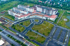Cơ sở 2 của Bệnh viện Hữu nghị Việt Đức tại Phủ Lý (tỉnh Hà Nam). (Ảnh: Hoài Nam/Vietnam+)