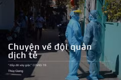 Chuyện về đội quân dịch tễ ‘’đắp đê vây giặc’’ COVID-19