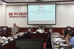 Các đại biểu tham dự hội thảo. (Ảnh: PV/Vietnam+)