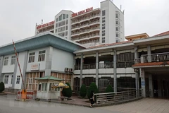 Bệnh viện Đa khoa tỉnh Ninh Bình - nơi đang cách ly bệnh nhân COVID-19 thứ 18 tại Việt Nam. (Ảnh: Đức Phương/TTXVN)