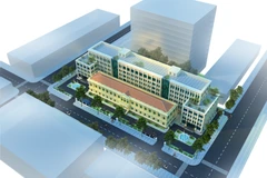 Phối cảnh dự án Bệnh viện K khi hoàn thành sửa chữa, cải tạo. (Ảnh: BV cung cấp)