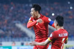 AFF Cup 2016 nhiều khả năng sẽ là giải đấu cuối cùng của Lê Công Vinh (đội trưởng). (Ảnh: Minh Chiến/Vietnam+)