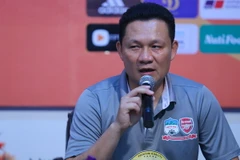 Ông Tuấn vẫn nhớ ba cậu học trò tài năng Công Phượng, Xuân Trường, Tuấn Anh. (Ảnh: Minh Chiến/Vietnam+)