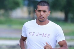 Osmar mới gia nhập Hoàng Anh Gia Lai nhưng đã là một cầu thủ quan trọng của huấn luyện viên Quốc Tuấn. (Ảnh: Minh Chiến/Vietnam+)