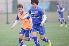 Đội tuyển nữ Việt Nam sẽ bước vào chiến dịch chuẩn bị cho vòng loại cuối Olympic Rio 2016 kéo dài gần hai tháng. (Ảnh: VFF)