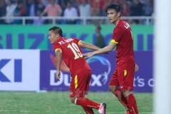 Tạm biệt Công Vinh, Thành Lương, những người hùng của thế hệ 2008. (Ảnh: Minh Chiến/Vietnam+)