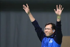 Hoàng Xuân Vinh sẽ về nước đêm 14/8 tới tại Nội Bài. (Ảnh: Rio2016)