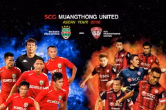 Cuộc đối đầu giữa MuangThong United và Bình Dương quy tụ những ngôi sao hàng đầu của cả hai nền bóng đá. (Ảnh: Ban tổ chức)