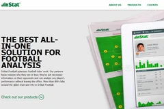 Giao diện trang chủ chương trình InStat. (Ảnh chụp màn hình)