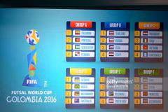 24 đội bóng góp mặt ở Futsal World Cup 2016. (Ảnh: FIFA)