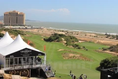 Một góc sân golf Hồ Tràm. (Ảnh: PV/Vietnam+)