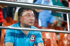 Trương Việt Hoàng nhiều khả năng sẽ tiếp tục ở lại Hải Phòng trong mùa giải 2017. (Ảnh: Minh Chiến/Vietnam+)